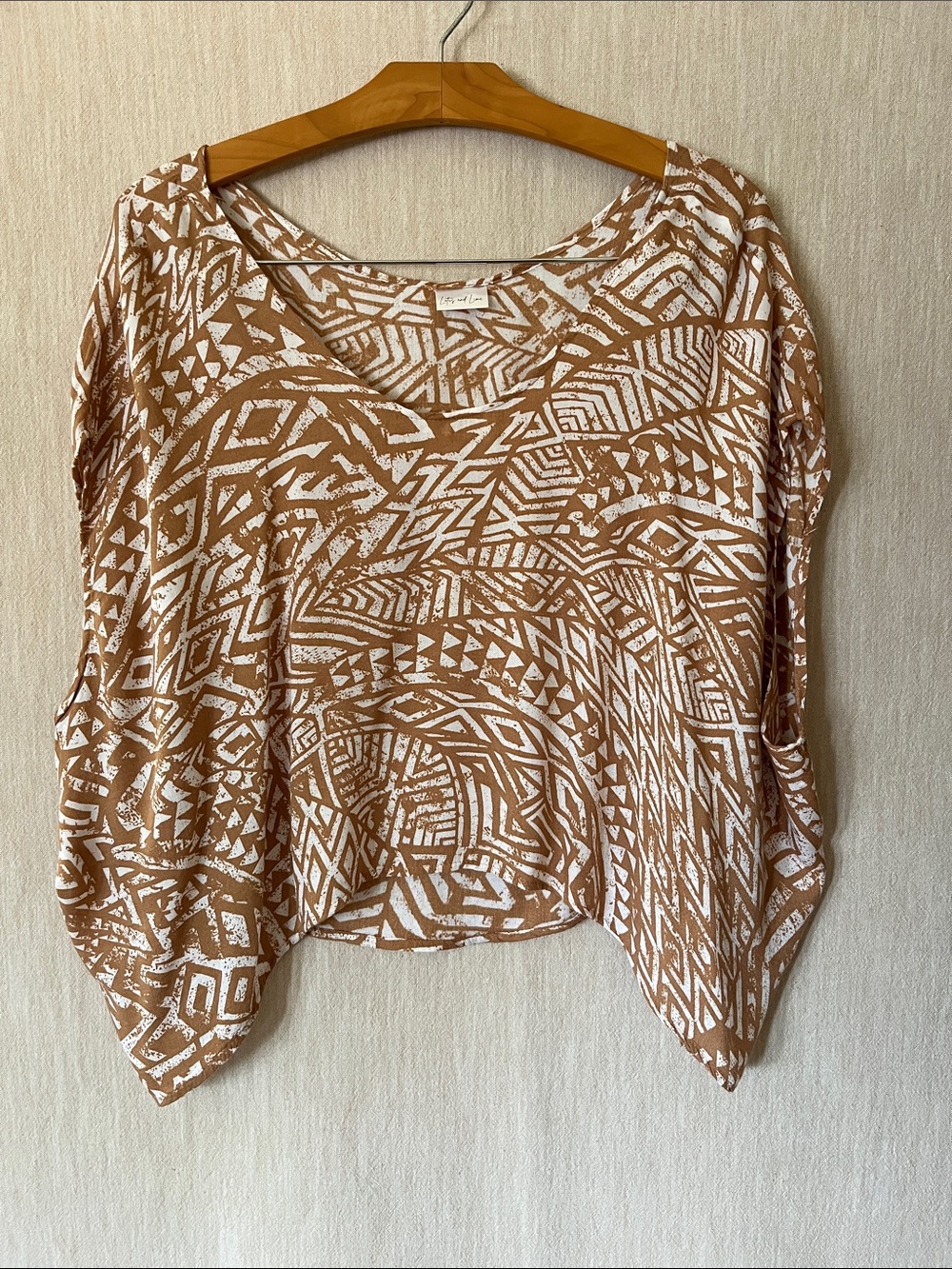 Lotus & Lime Top/Coverup
